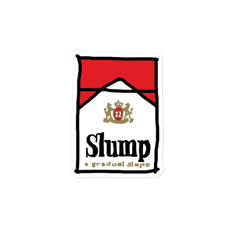 Slump®Bubble-free sticker