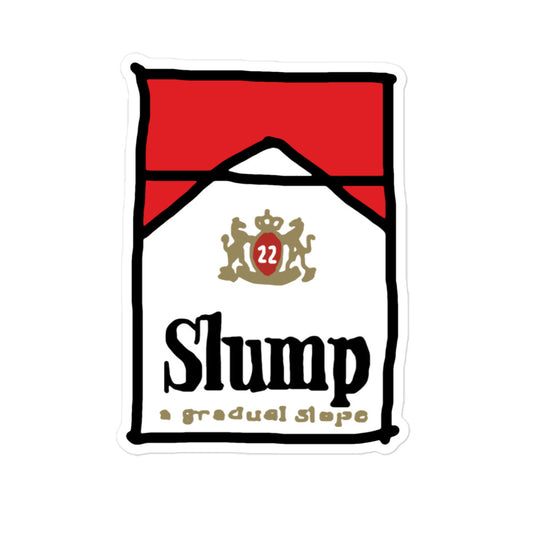 Slump®Bubble-free sticker